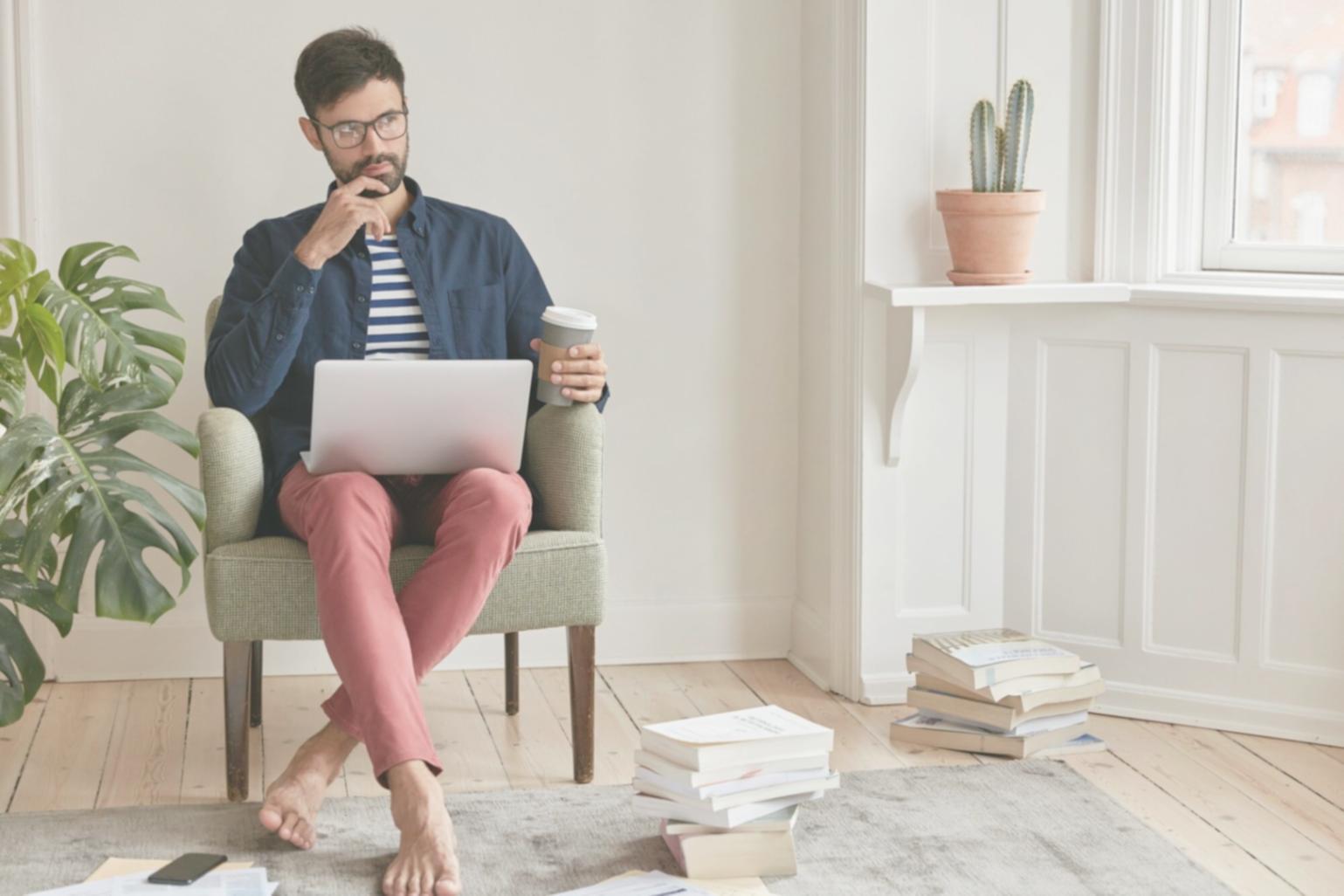 Modern office workspace showing collaborative financial analysis environment